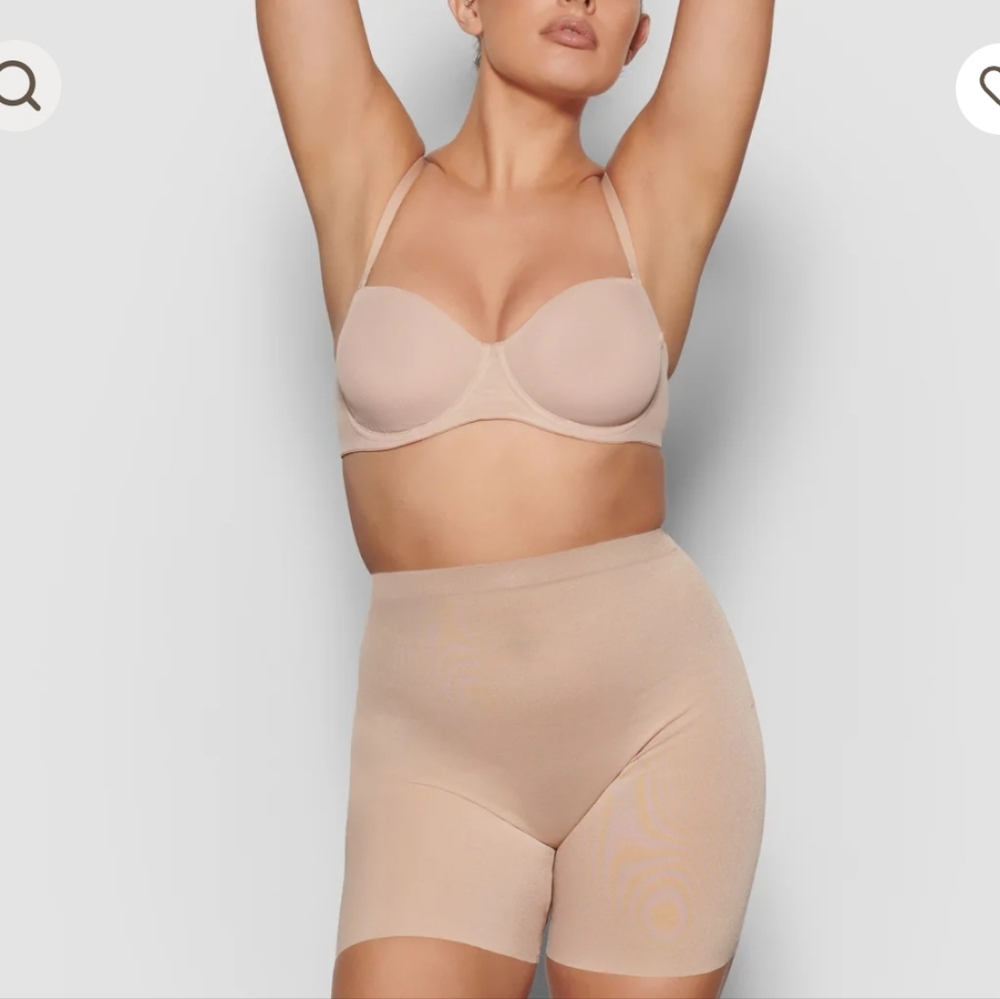 Skims sheer sculpting low back short